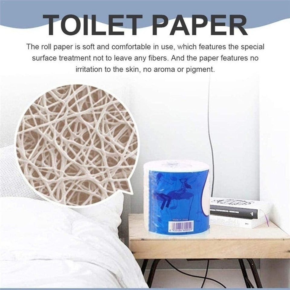 Simple Packaging Household Toilet Paper Rolls