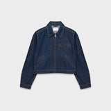 American Vintage Overalls Jacket Fall Winter Coat Top Short