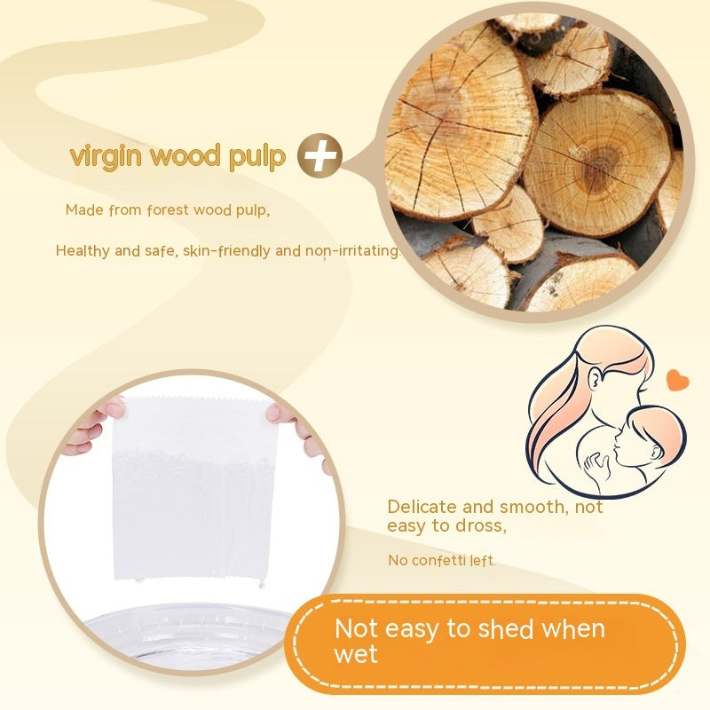 12 Rolls Of Native Wood Pulp Toilet Paper