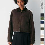 American Vintage Overalls Jacket Fall Winter Coat Top Short