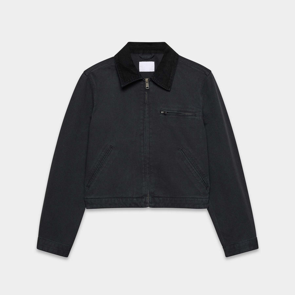 American Vintage Overalls Jacket Fall Winter Coat Top Short