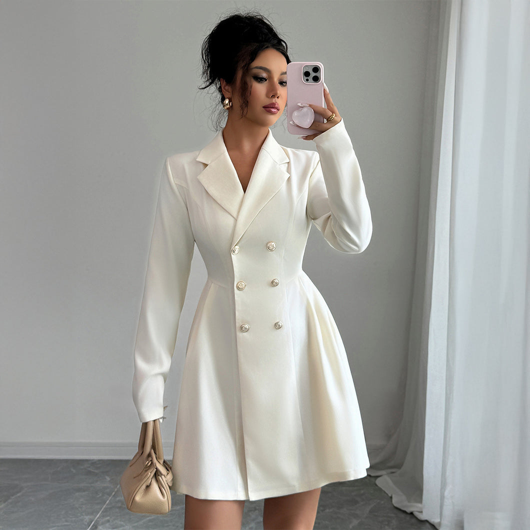 Women's Long Sleeve Short Dress