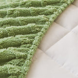 Three-dimensional Jacquard Quilted Fitted Sheet Tatami Milk Velvet Pad