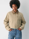 American Vintage Overalls Jacket Fall Winter Coat Top Short