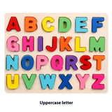 Wooden Puzzle Shape Alphabet Learning Puzzle Toy