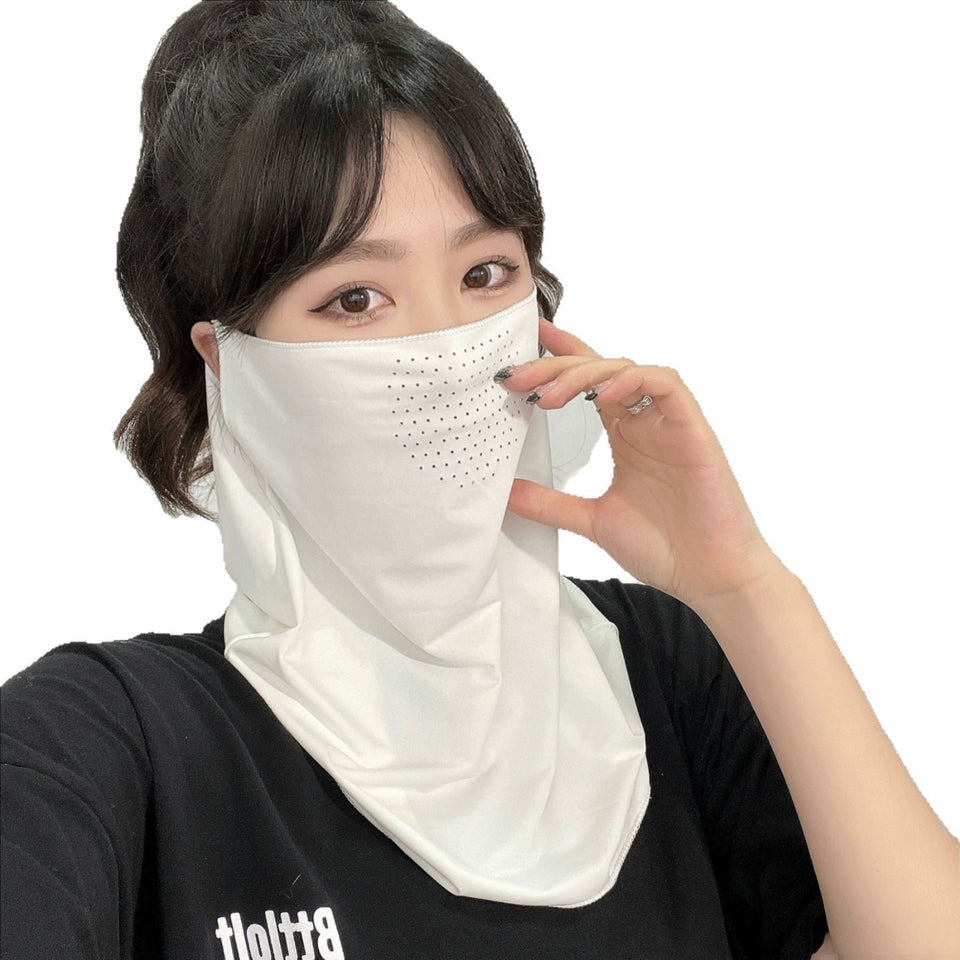 Outdoor Cycling Masks Sun Protection Breathable Face Towel Veil