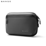 BANGE Multi-Layers Tech Pouch Oxford Warerproof Organizer Case Portable Data Cable Storage Bag Gadget Bag for Travel USB Charger