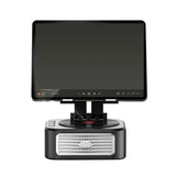 Phone Holder With Speaker Tablet Phone Holder With Wireless Speaker Anti-Slip Base Stereo Surround Sound Cool Tech Gadgets For