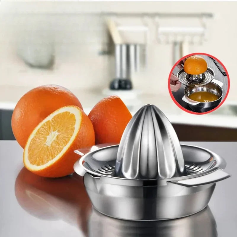 304 Stainless Steel Lemon Juicer Home Small Creative Juicer Portable Manual Juicer Orange Squeezer