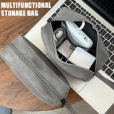 Travel Electronics Organizer Bag Waterproof Portable Cable Storage Pouch for Charger Power Bank USB Gadget Case Tech Accessories