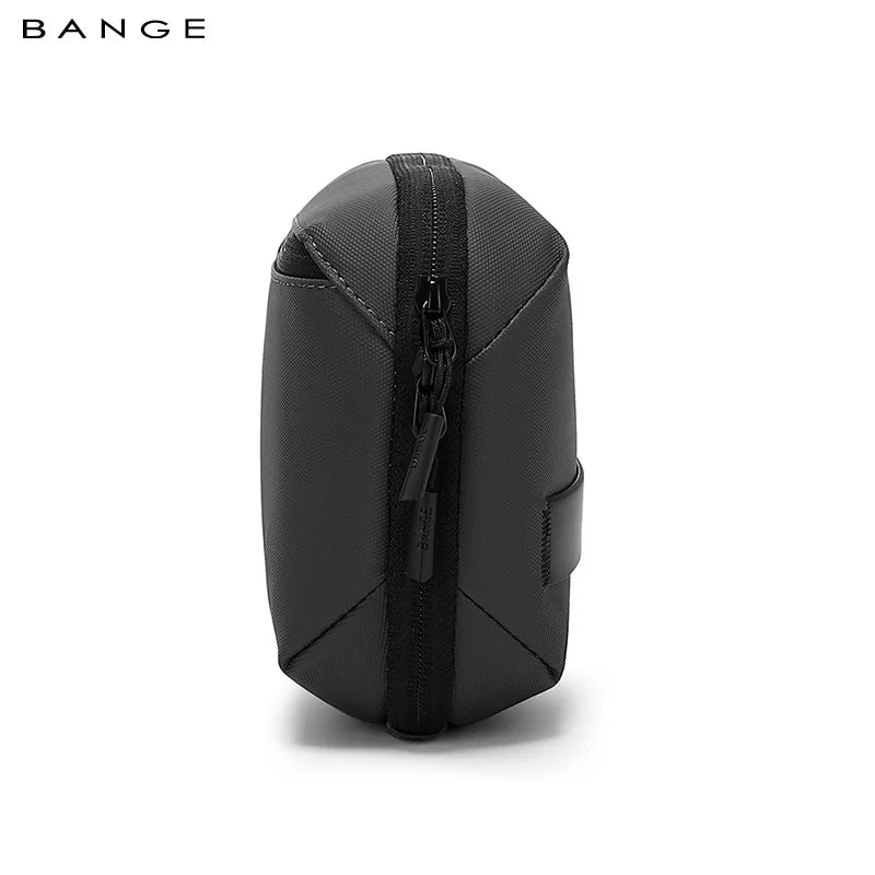 BANGE Multi-Layers Tech Pouch Oxford Warerproof Organizer Case Portable Data Cable Storage Bag Gadget Bag for Travel USB Charger
