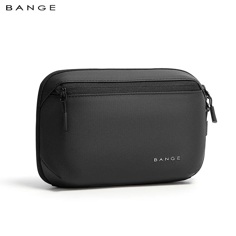 BANGE Multi-Layers Tech Pouch Oxford Warerproof Organizer Case Portable Data Cable Storage Bag Gadget Bag for Travel USB Charger