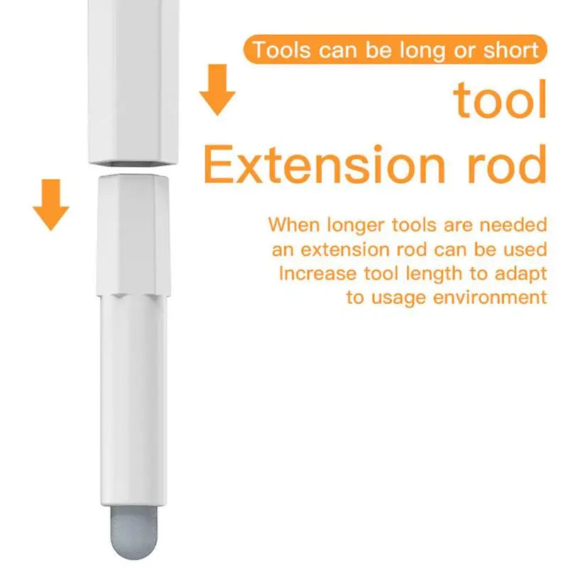 Electronics Cleaning Kit Safe Multifunctional Keyboard Cleaner Brush Cleaning Cloth Tech Gadget Cleaner Electronic Clean Brush