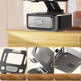 Phone Holder With Speaker Tablet Phone Holder With Wireless Speaker Anti-Slip Base Stereo Surround Sound Cool Tech Gadgets For