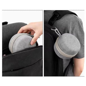 New Small Earphone Storage Bags Hard Shell Data Cable Organizer Bag Mini Tech Gadgets Portable Case Charger U Disk Zipper Pouch﻿