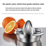 304 Stainless Steel Lemon Juicer Home Small Creative Juicer Portable Manual Juicer Orange Squeezer
