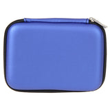 EVA Hard Carrying Case Charger U Disk Zipper Pouch with Mesh Pocket Tech Gadgets Portable Case 2.5inch Hard Drive Earphone Case