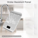 10kg Kitchen Scale,Digital Kitchen Scale with Tare Function, Electronic Coffee Brewing Scale, LCD Display Stainless Steel Screen