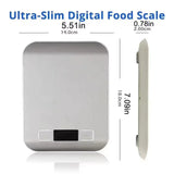Household Kitchen High-precision Electronic Pastry Baking Scale Small Food Baking Scale 10kg_1g Accurate Weighing