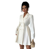 Women's Long Sleeve Short Dress