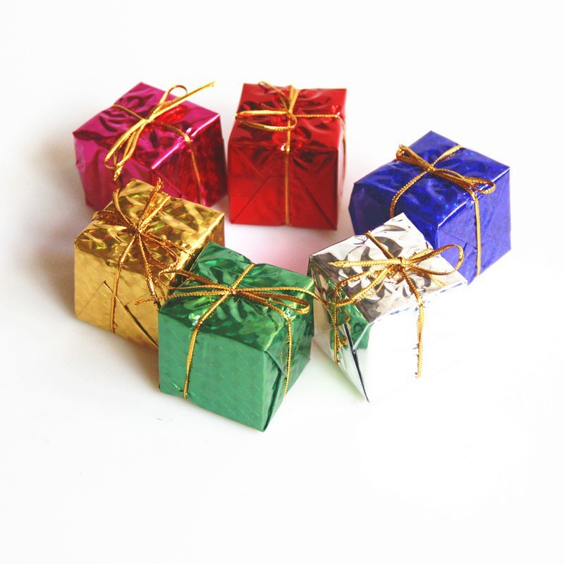 Christmas Products Decoration Scene Layout Color Gift Bag